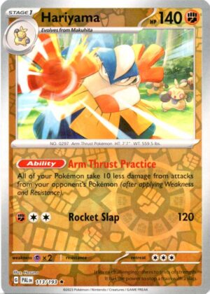 Hariyama - 113/193 - Reverse