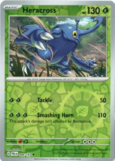 Heracross - 006/193 - Reverse