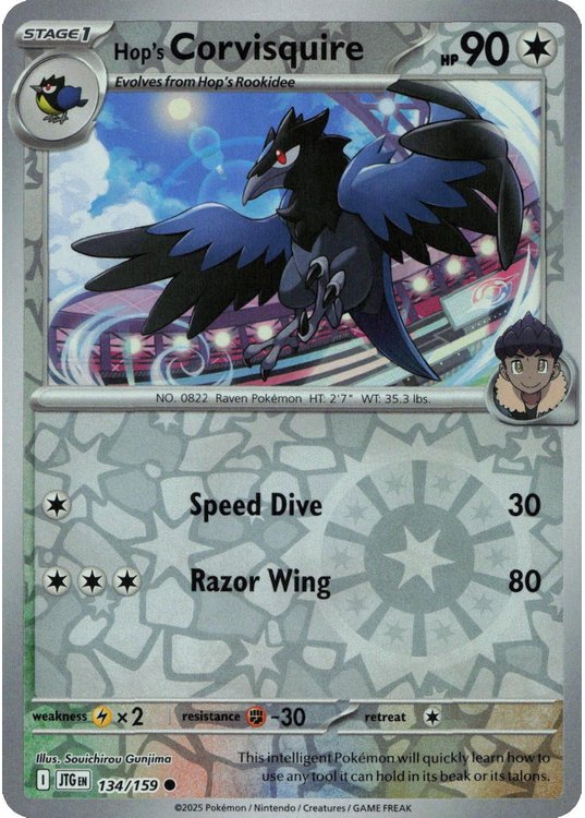 Hop's Corvisquire - 134/159 - Reverse