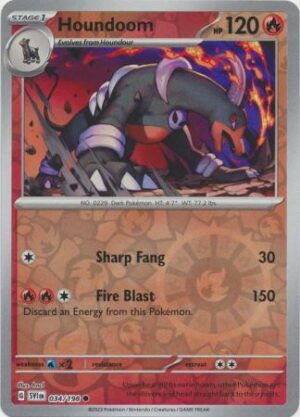 Houndoom - 034/198 - Reverse
