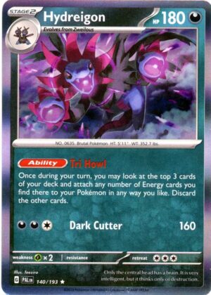 Hydreigon - 140/193 (Holo)
