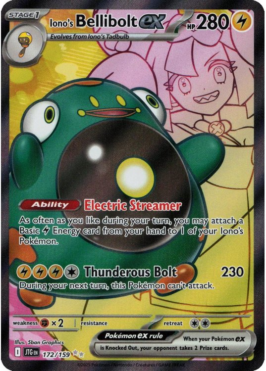 Iono's Bellibolt ex - 172/159
