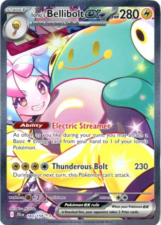Iono's Bellibolt ex - 183/159