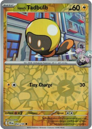 Iono's Tadbulb - 052/159 - Reverse