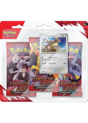 Kangaskhan blister pack (3 stk.) - SV10 Destined Rivals