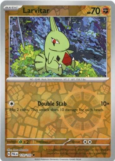 Larvitar – 110/193 – Reverse