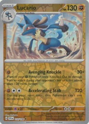 Lucario - 114/198 - Reverse