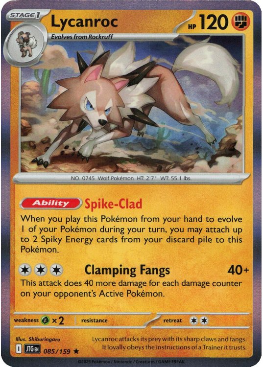 Lycanroc – 085/159 (Holo)