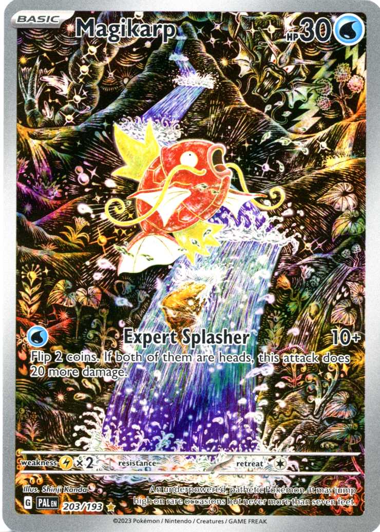 Magikarp 203/193 - Pokemon enkeltkort fra SV02 Paldea Evolved