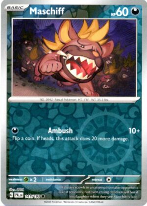 Maschiff - 141/193 - Reverse