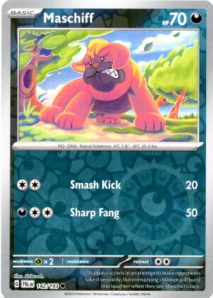 Maschiff - 142/193 - Reverse