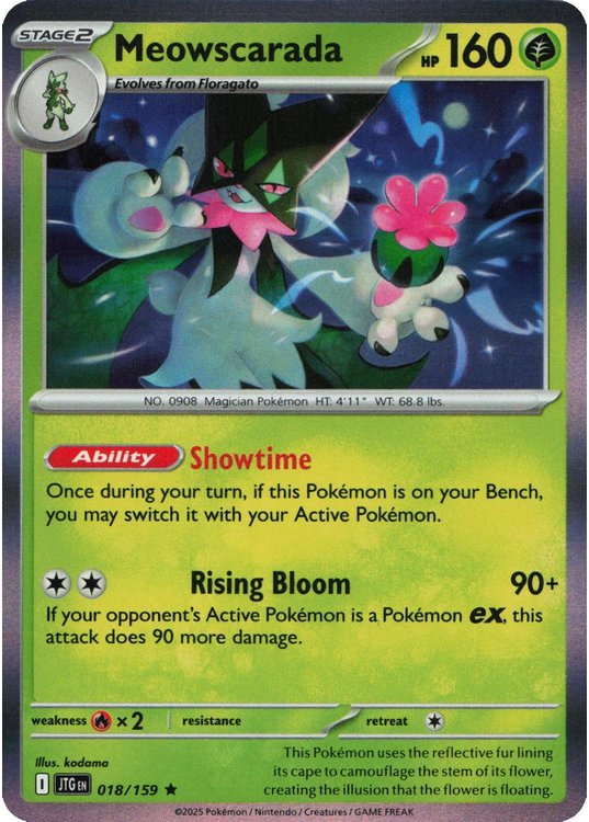Meowscarada - 018/159 (Holo)