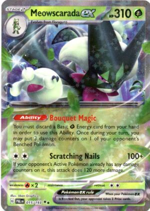 Meowscarada ex - 015/193