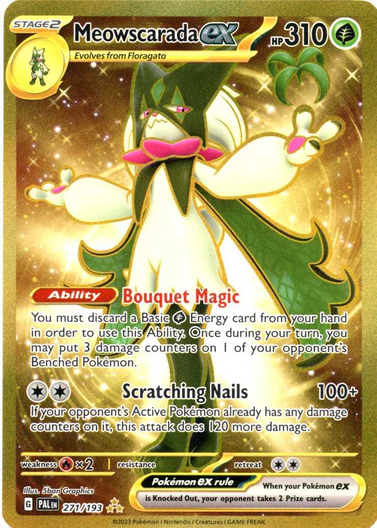 Meowscarada ex - 271/193