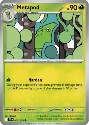 Metapod - 002/159