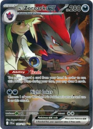 N's Zoroark ex - 185/159