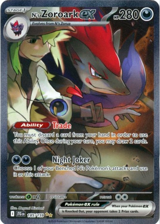 N's Zoroark ex - 185/159