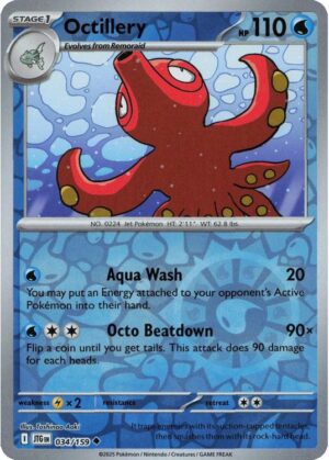 Octillery - 034/159 - Reverse
