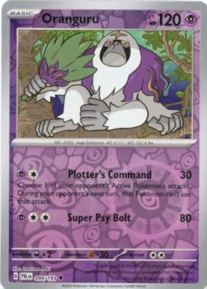 Oranguru - 094/193 - Reverse