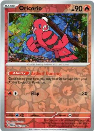 Oricorio - 033/193 - Reverse