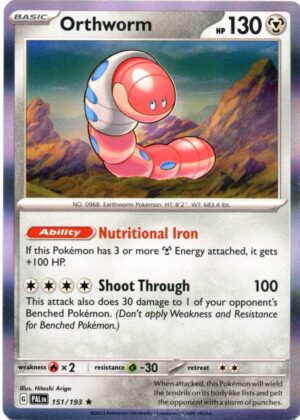Orthworm - 151/193 (Holo)