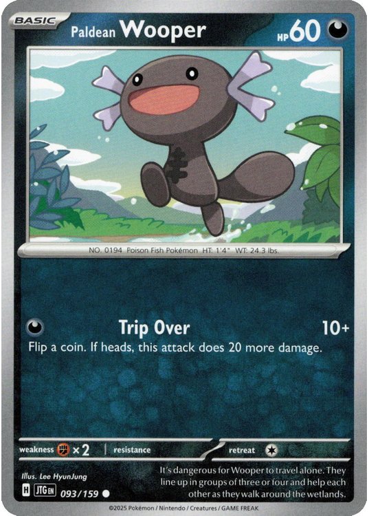 Paldean Wooper - 093/159