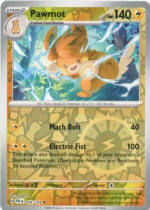 Pawmot - 076/193 - Reverse