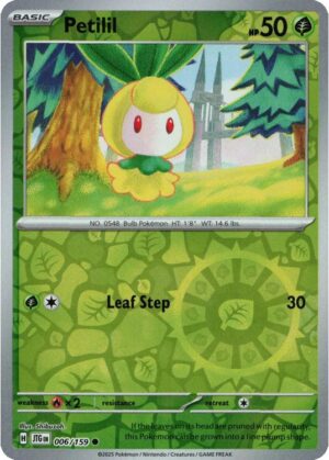 Petilil - 006/159 - Reverse