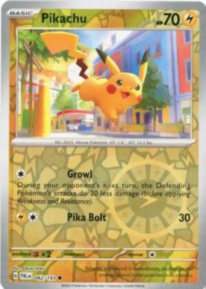 Pikachu - 062/193 - Reverse