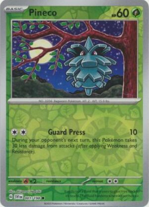Pineco - 001/198 - Reverse
