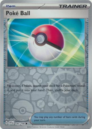 Poké Ball - 185/198 - Reverse
