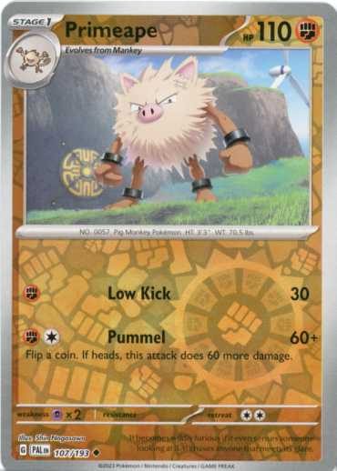 Primeape - 107/193 - Reverse