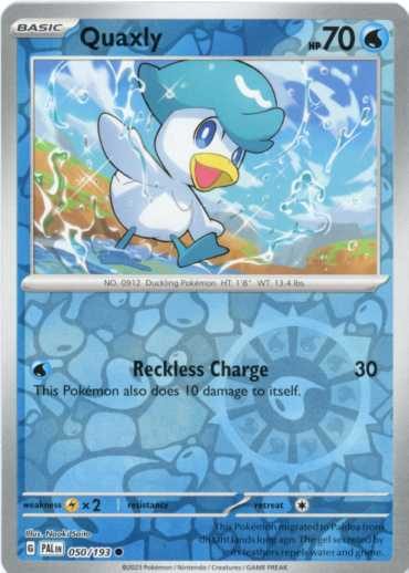 Quaxly – 050/193 – Reverse