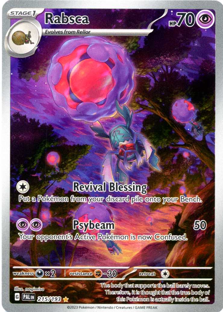 Rabsca 215/193 - Pokemon enkeltkort fra SV02 Paldea Evolved