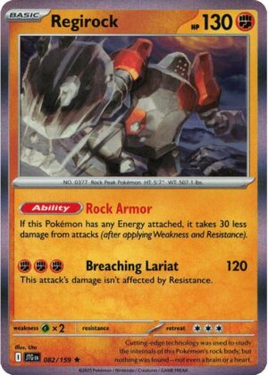 Regirock - 082/159 (Holo)