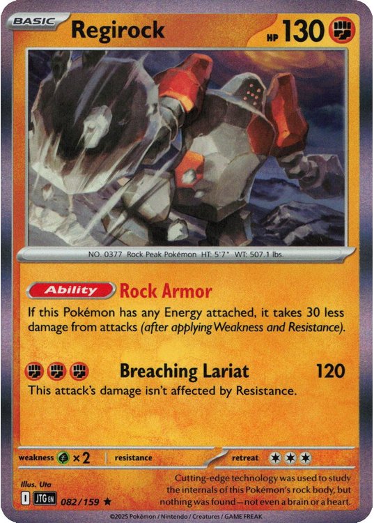 Regirock – 082/159 (Holo)