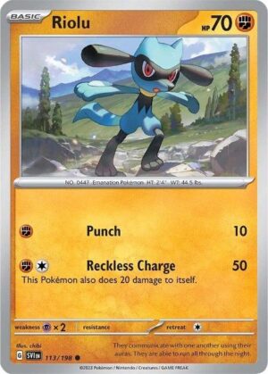 Riolu - 113/198