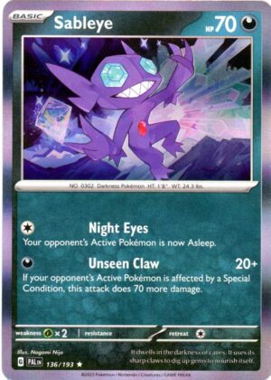 Sableye - 136/193 (Holo)