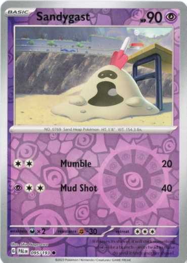 Sandygast - 095/193 - Reverse