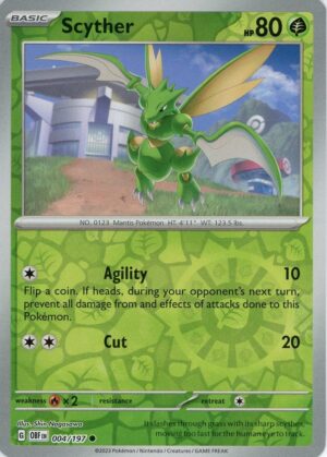 Scyther - 004/197 - Reverse