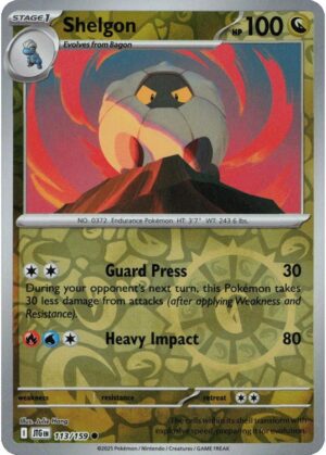 Shelgon - 113/159 - Reverse