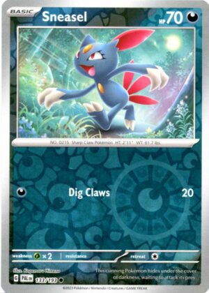 Sneasel - 133/193 - Reverse