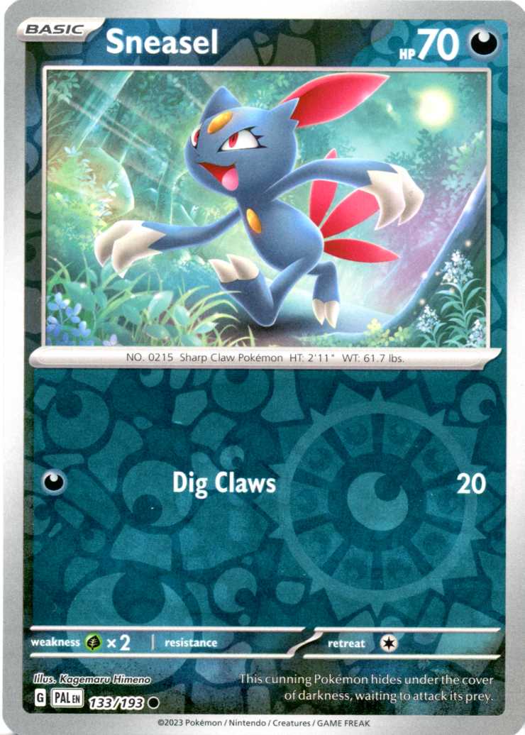 Sneasel - 133/193 - Reverse