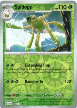 Spidops - 018/193 - Reverse