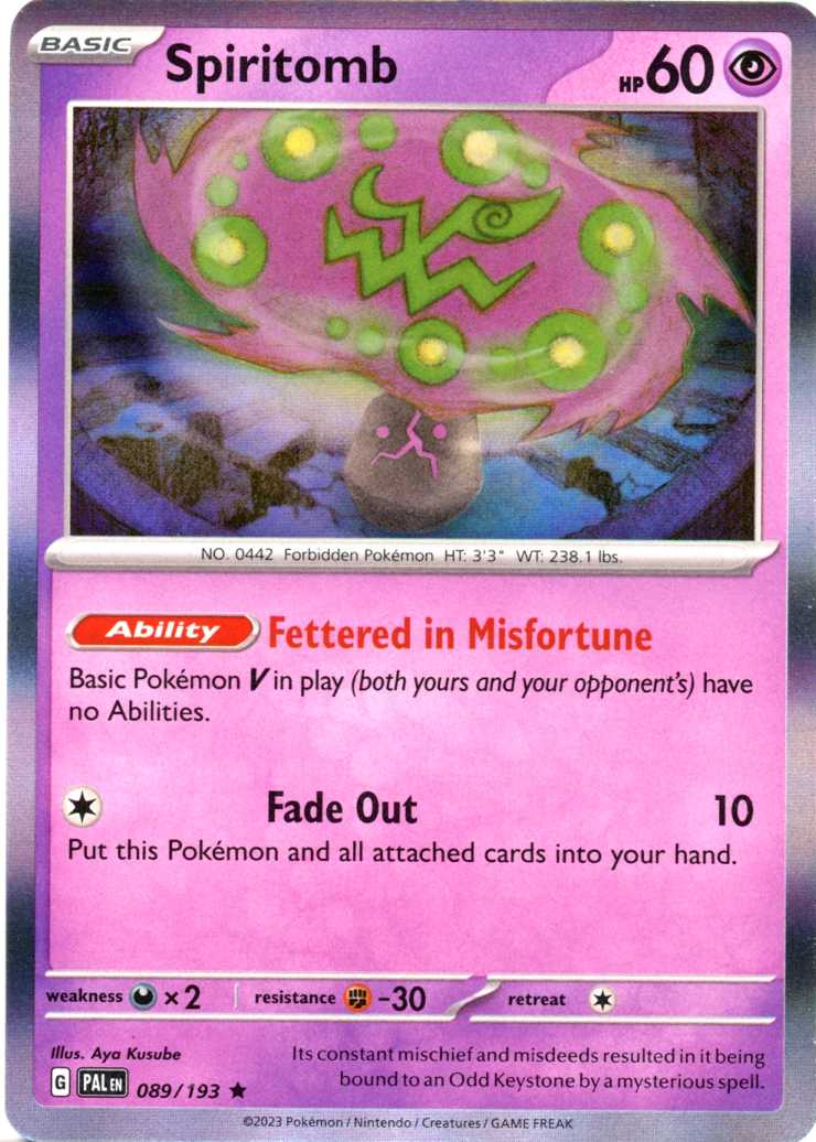 Spiritomb - 089/193 (Holo)