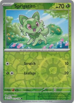 Sprigatito - 013/198 - Reverse