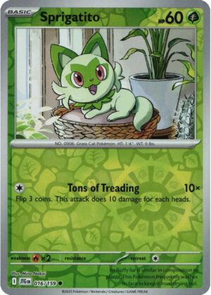 Sprigatito - 016/159 - Reverse