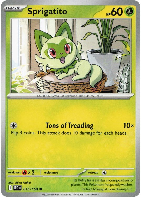 Sprigatito - 016/159