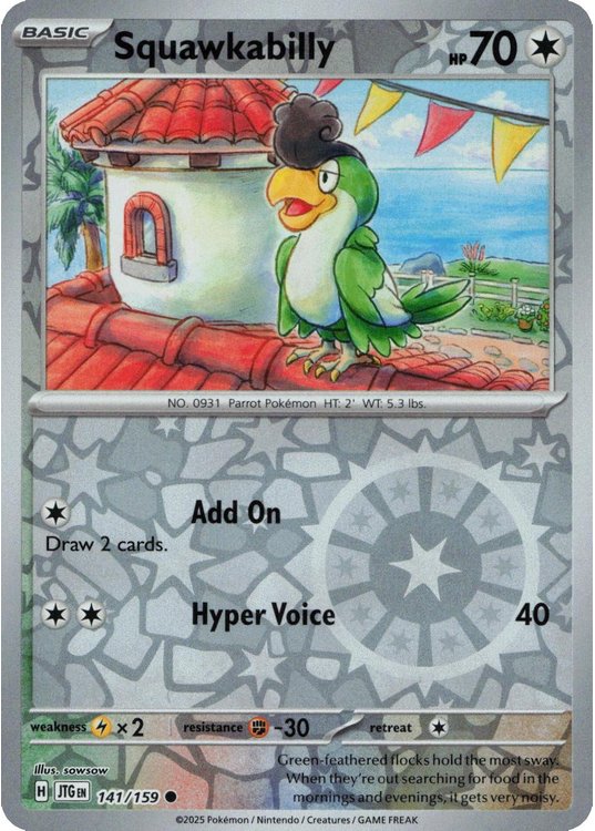 Squawkabilly - 141/159 - Reverse