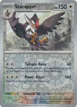 Staraptor - 150/198 - Reverse